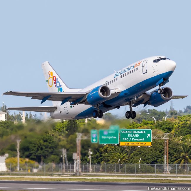 Bahamasair to Freeport Grand Bahama Island
