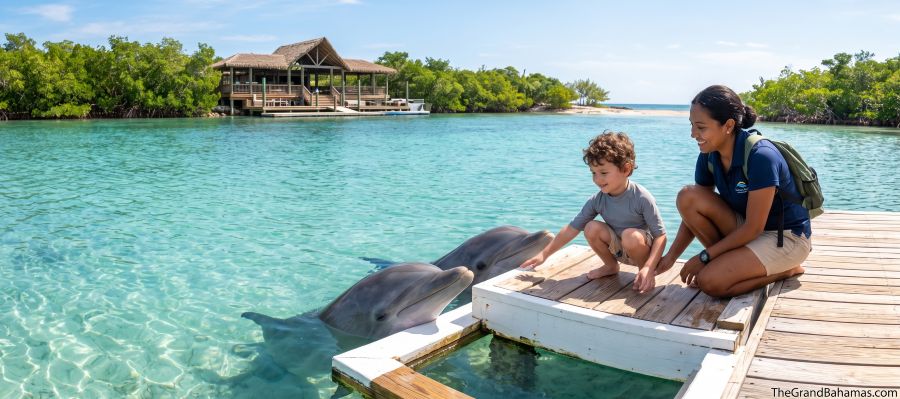 Dolphin Close Encounter Freeport Grand Bahama Island