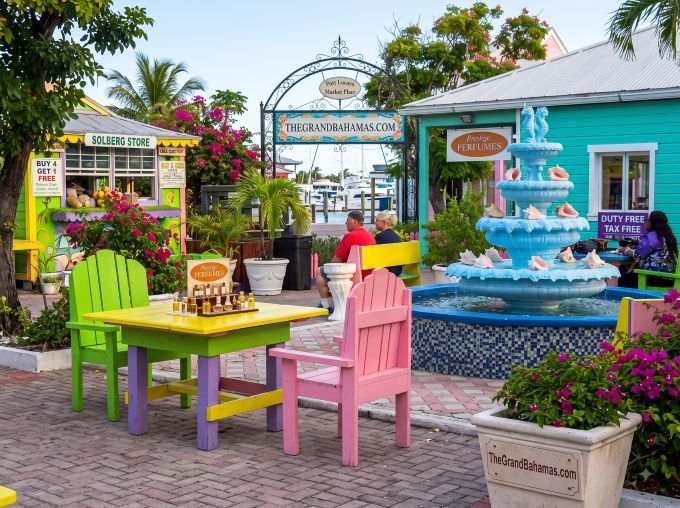 Port Lucaya Market Place Grand Bahamas